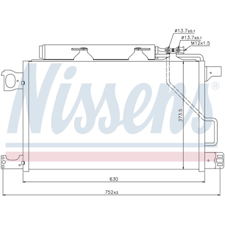 Nissen Nissens Condenser, 94794 94794